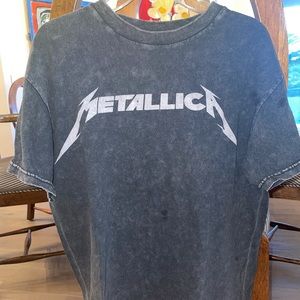 Metallica Black Washed Shirt